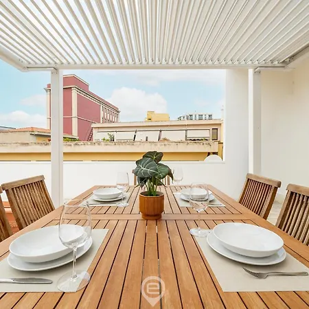 Bright Trieste Terrace Cagliari